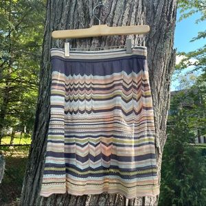 Missoni knit skirt